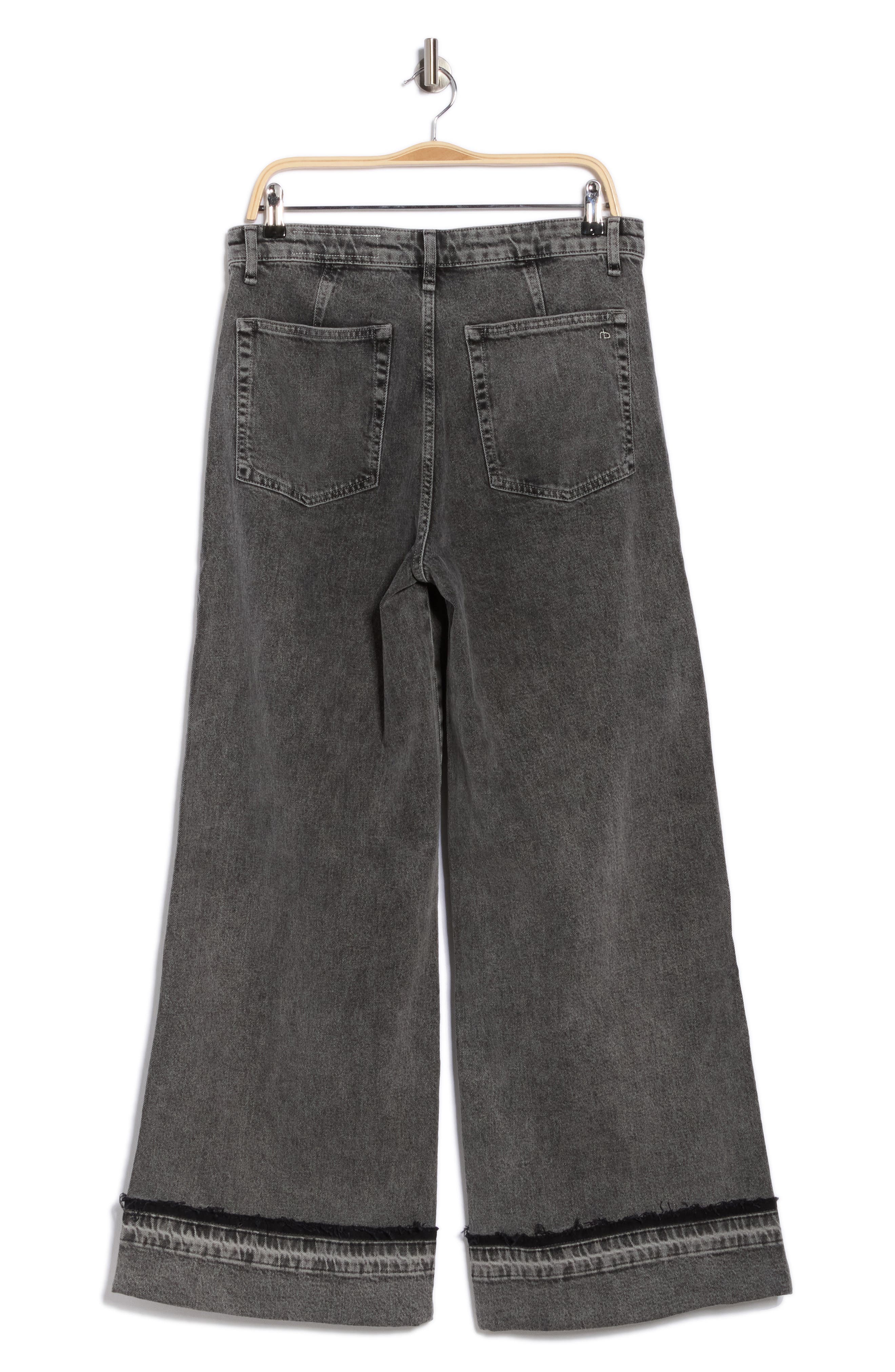 Melina Patch Pockets Wide Leg Jeans - image 2