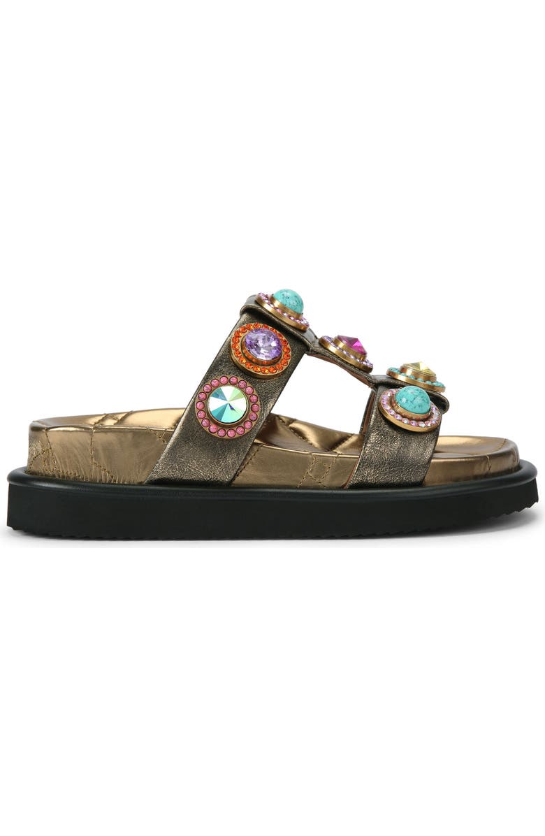Kurt Geiger London Orson Crystal Embellished Sandal, Main, color,