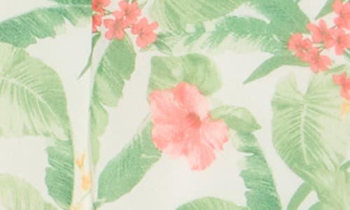 Wayf Floral Ruffle Tiered Dress In Multi
