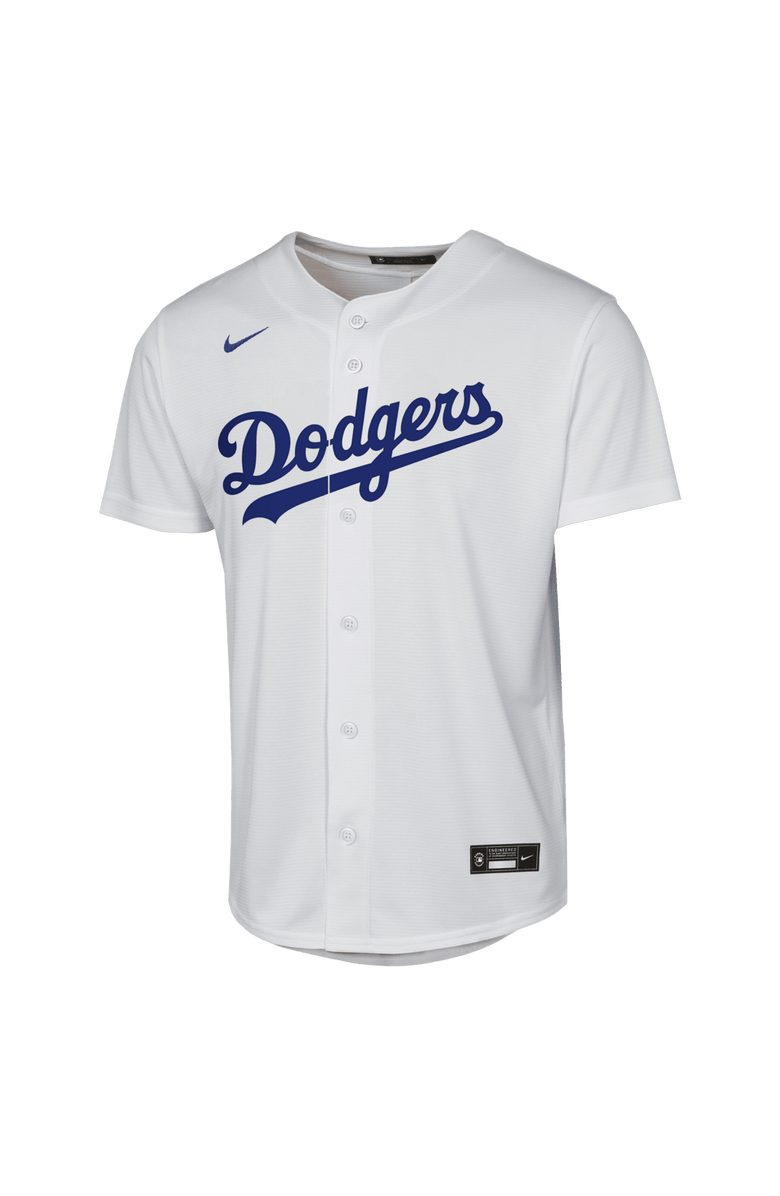 Nike Youth Nike Enrique Hernández White Los Angeles Dodgers Home Baseline Jersey, Alternate, color, White