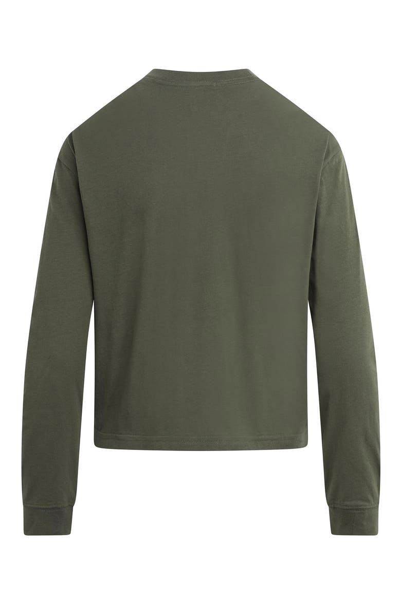 The Everyday Long Sleeve Top, Alternate, color, ARMY