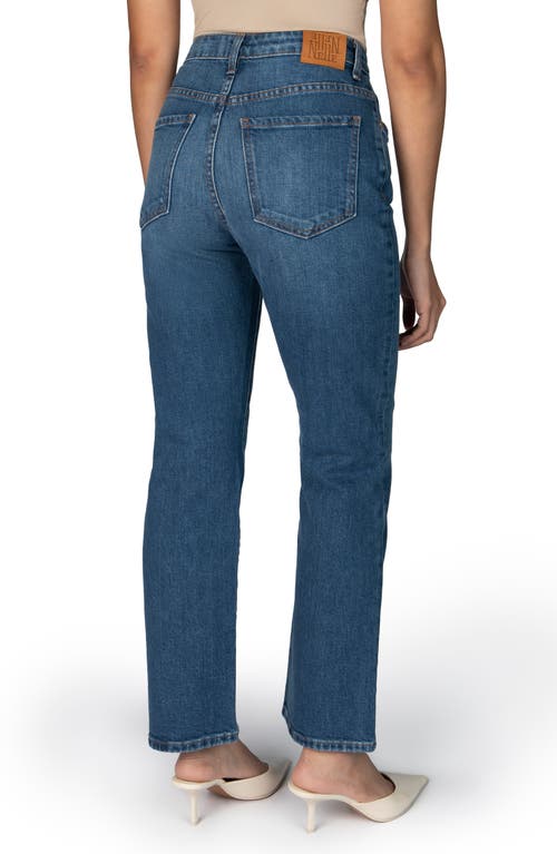 Nelle Atelier The Kate Petite Straight Leg Jean In Sapphire