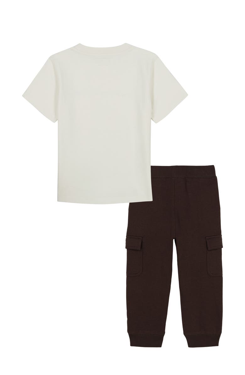 Tommy Hilfiger Kids' Logo Graphic T-Shirt & Fleece Cargo Joggers Set, Alternate, color,