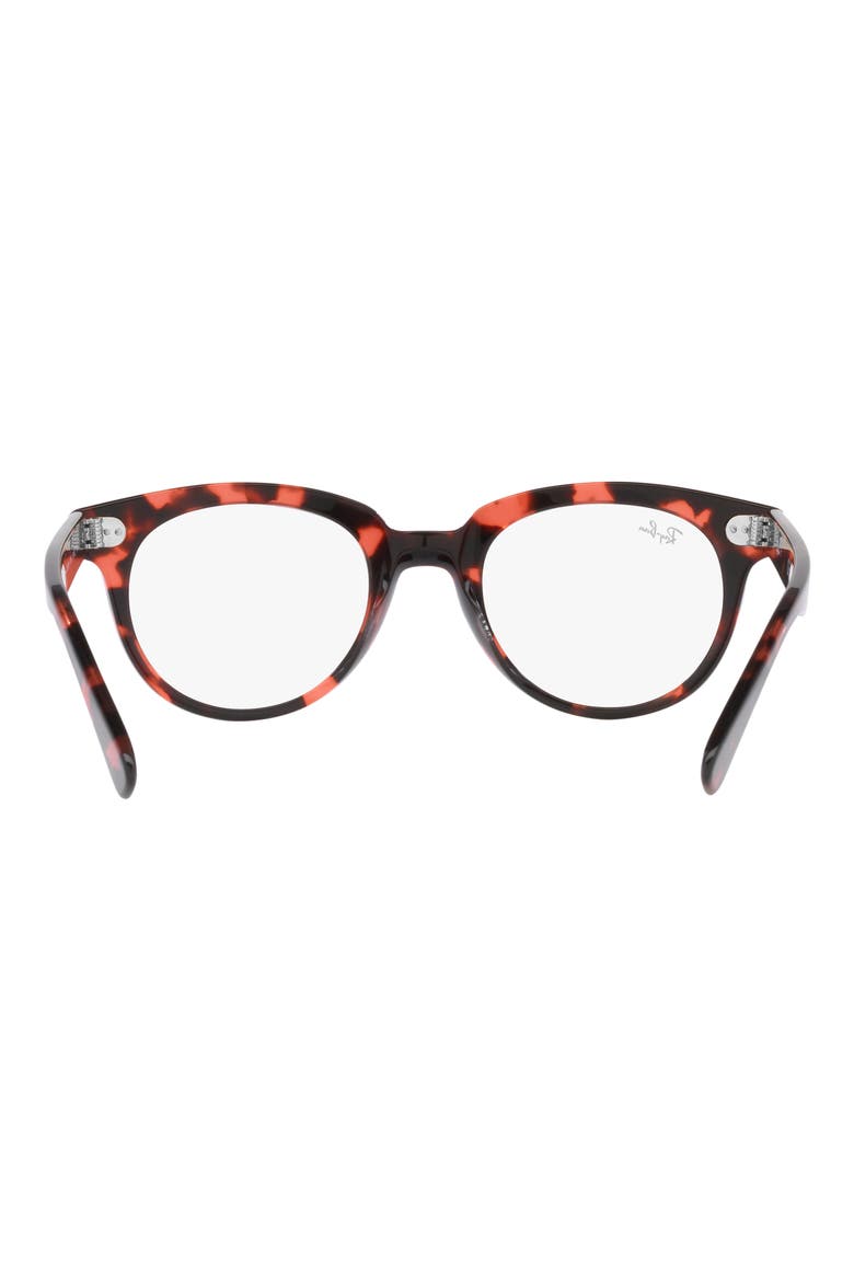 RX2199V 50mm Round Optical Glasses, Alternate, color, PINK HAVANA