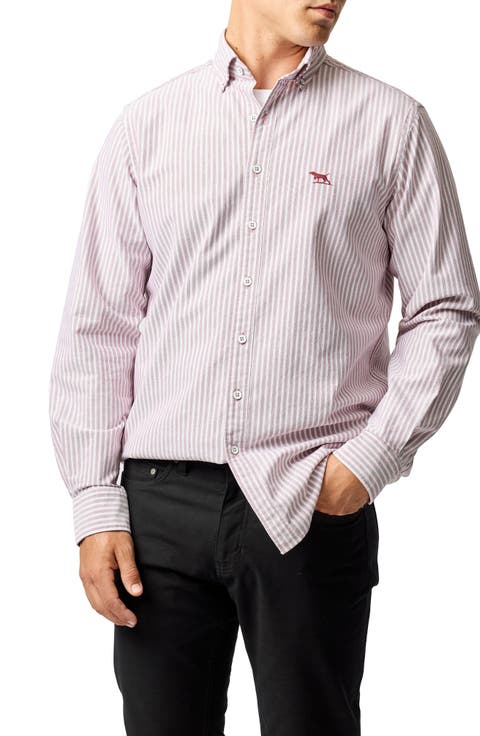 Oxford Stripe Button-Down Shirt