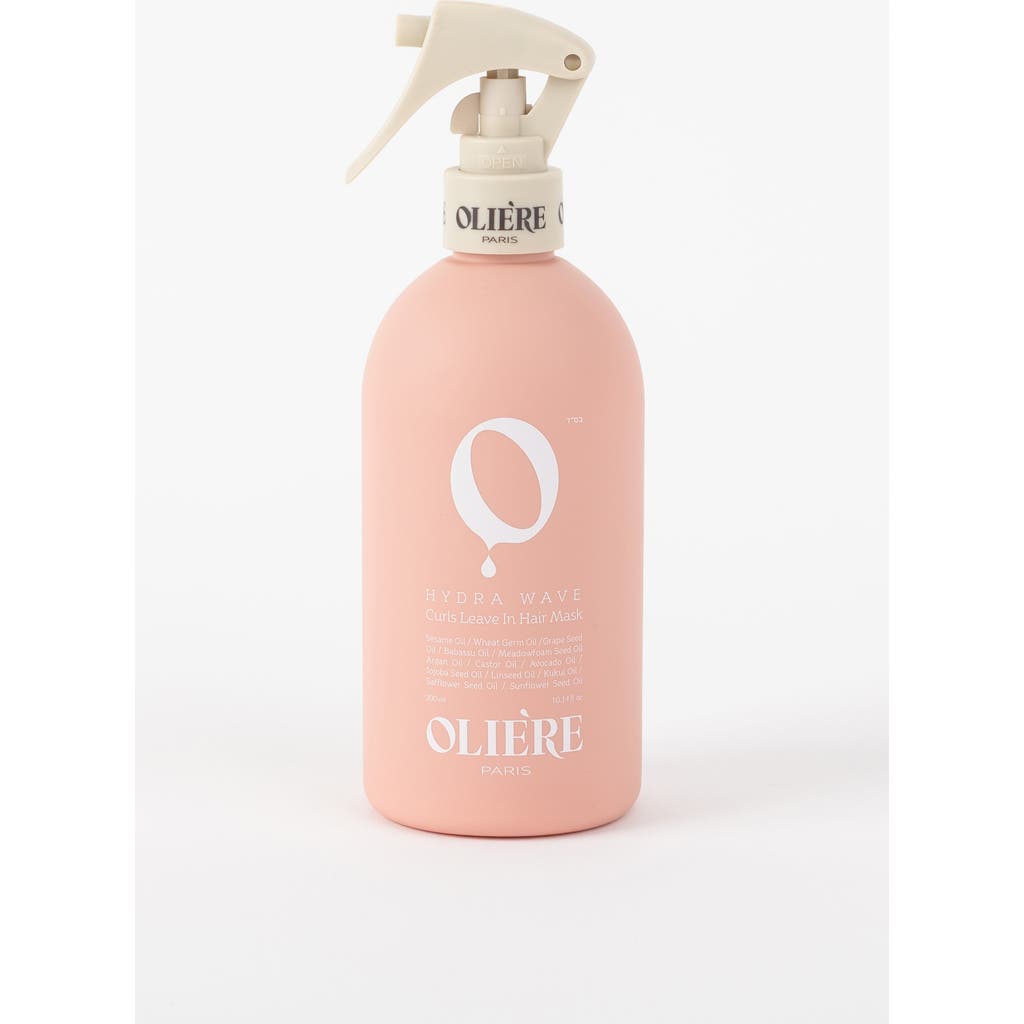 Oliere Paris Hydra Wave Curly Leave-in Mask In Pink