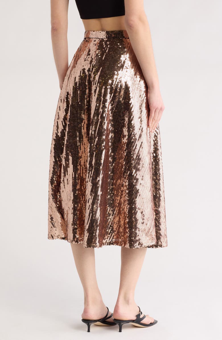 MOTHER The Going Round Skirt, Alternate, color, All That Glitters
