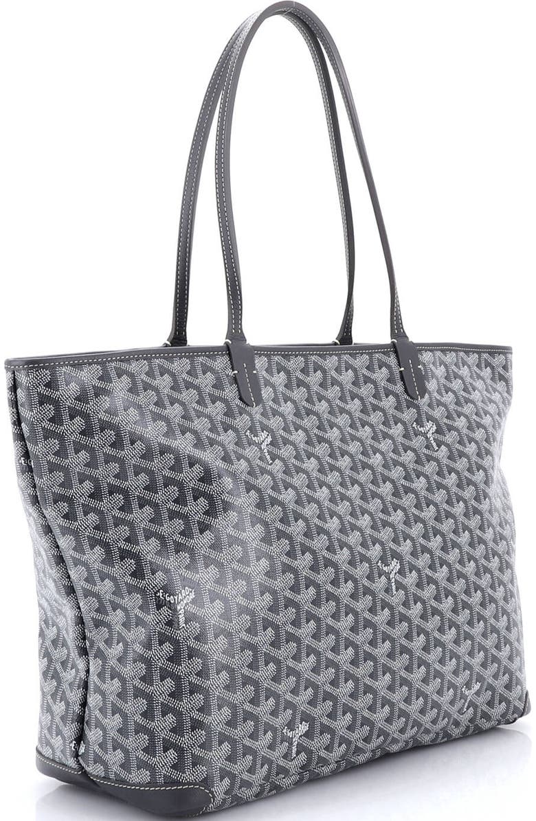 Pre-Owned Goyard Artois Tote Coated Canvas MM, Alternate, color, Gray