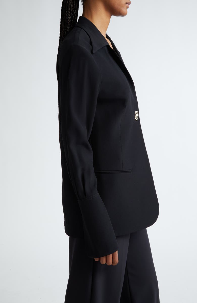 BITE Studios Komorebi Crepe Blazer, Alternate, color,