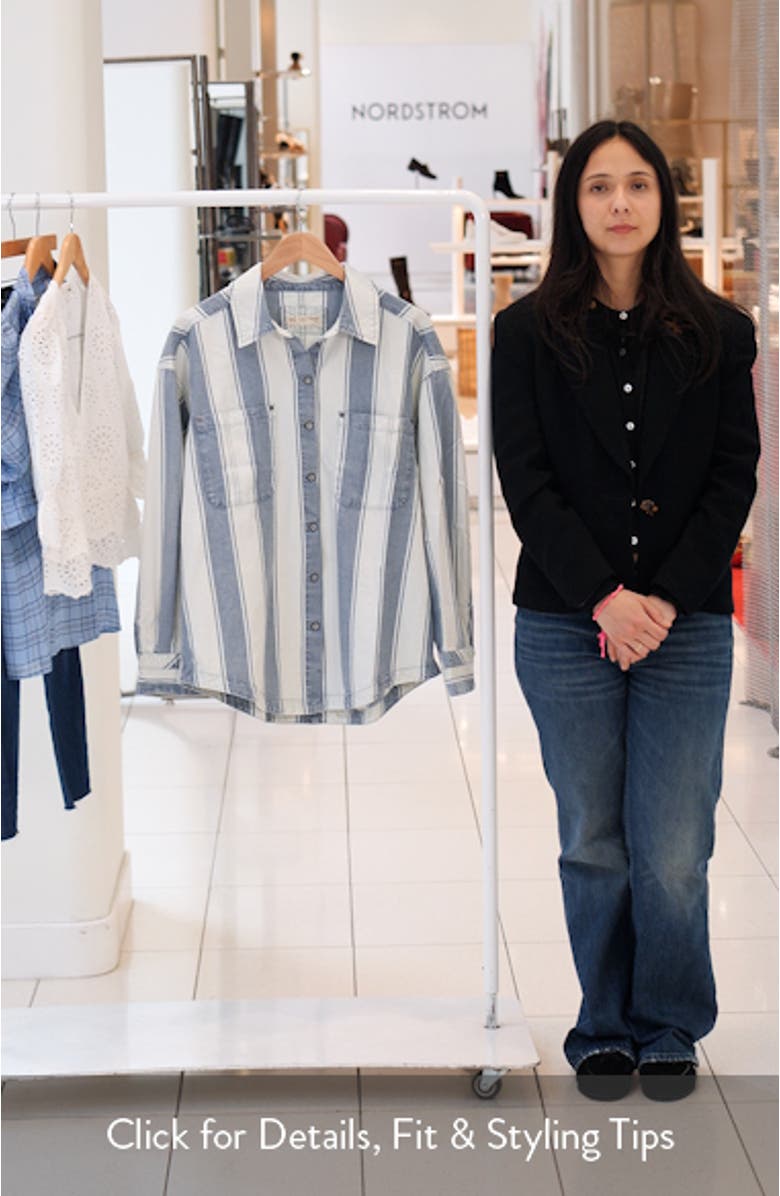 Crossroads Stripe Button-Up Shirt, sales video thumbnail