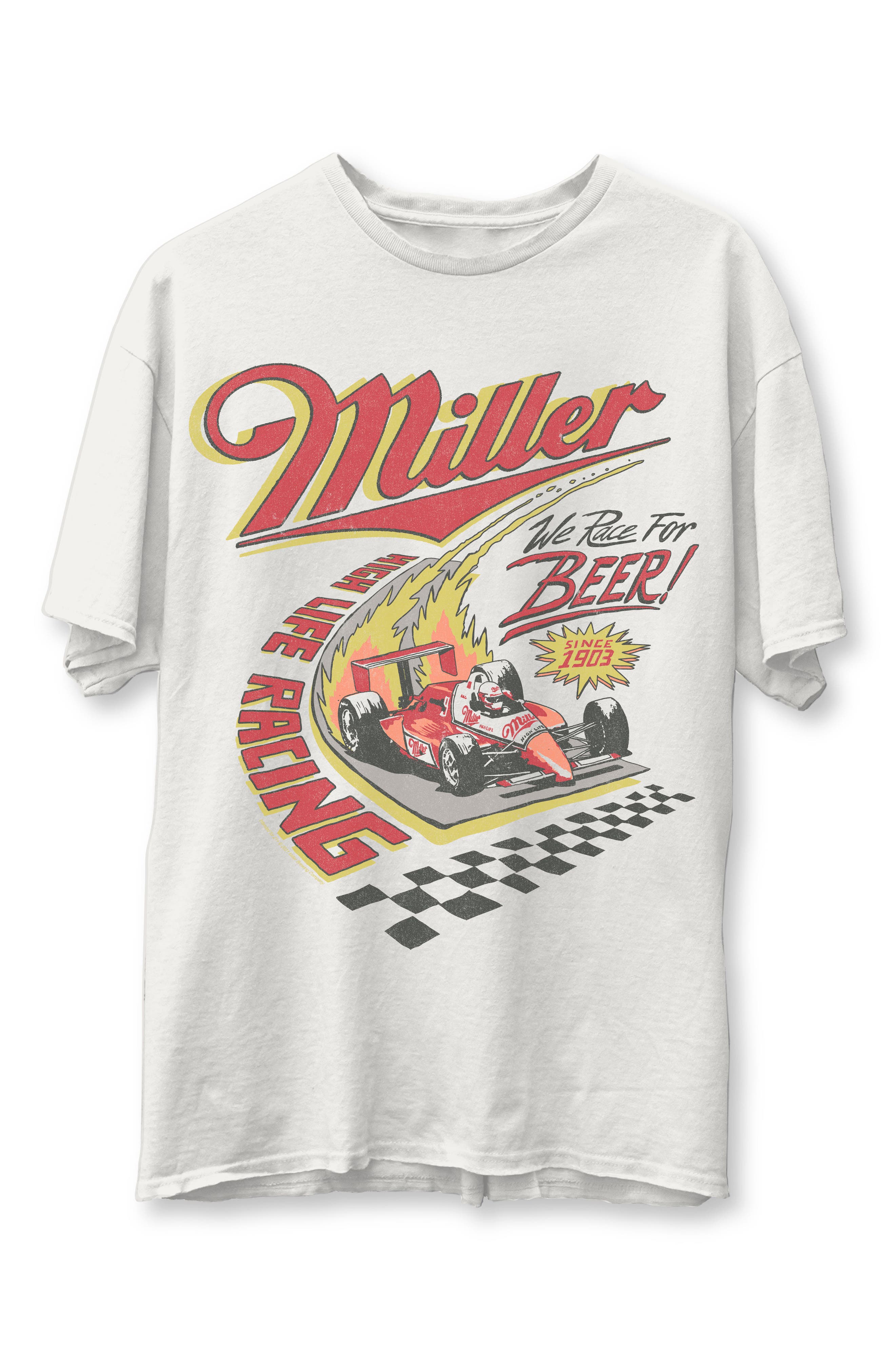 Junk Food Miller Racing Graphic T-shirt