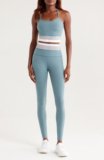 Colorblock Space Dye Crop Tank Top