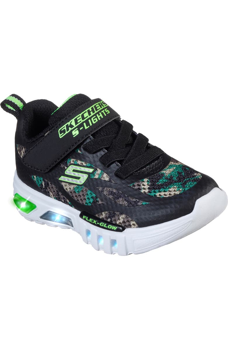 SKECHERS Flex Glow Dezlom Light-Up Sneaker, Main, color,