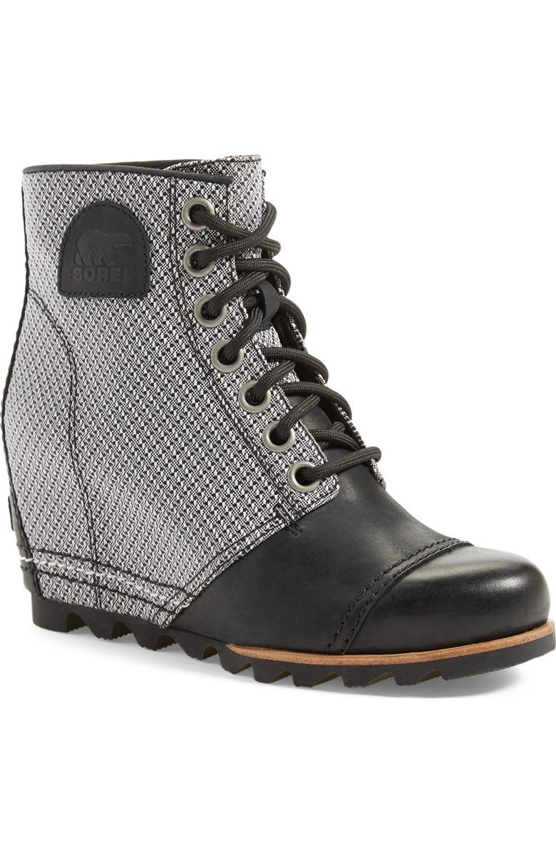 SOREL '1964 Premium Canvas' Waterproof Wedge Bootie, Main, color,