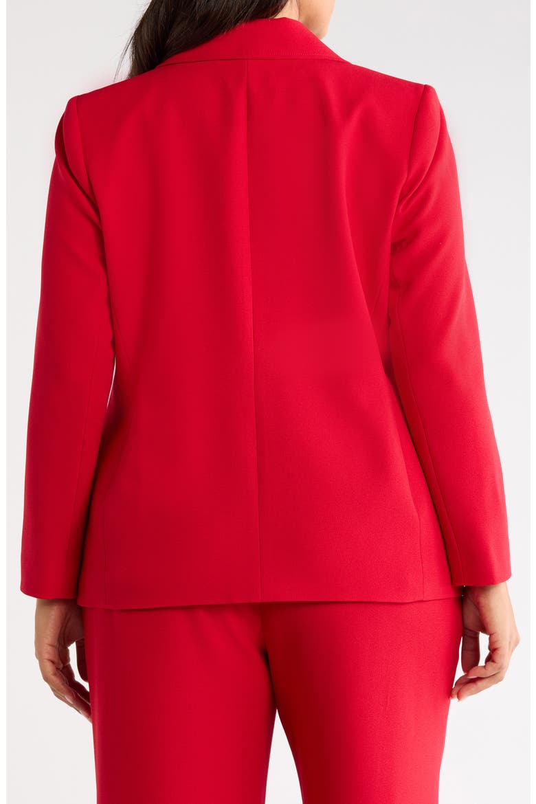 One-Button Blazer, Alternate, color, LIPSTICK