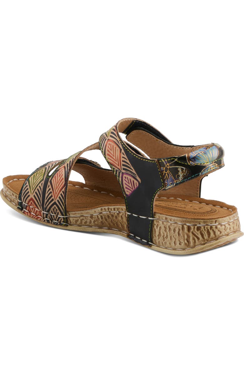 L'Artiste by Spring Step Versa Slingback Wedge Sandal, Alternate, color,