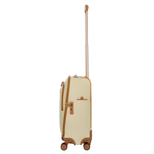 Bric's Firenze 21" Carry-on Compound Spinner In White