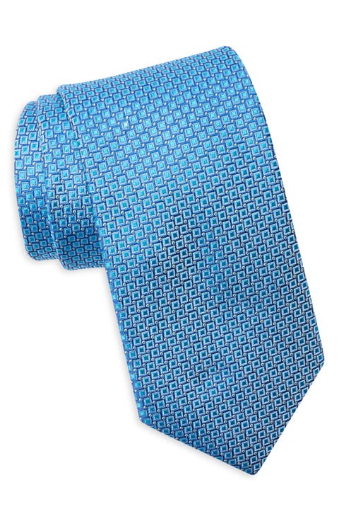 Weller Micro Square Silk Blend Tie