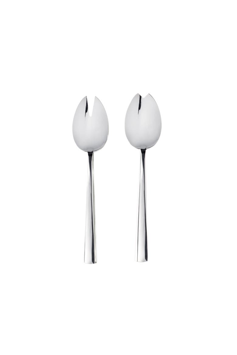 Levantina Salad Serving Set - 2 Pieces, Main, color, Silver
