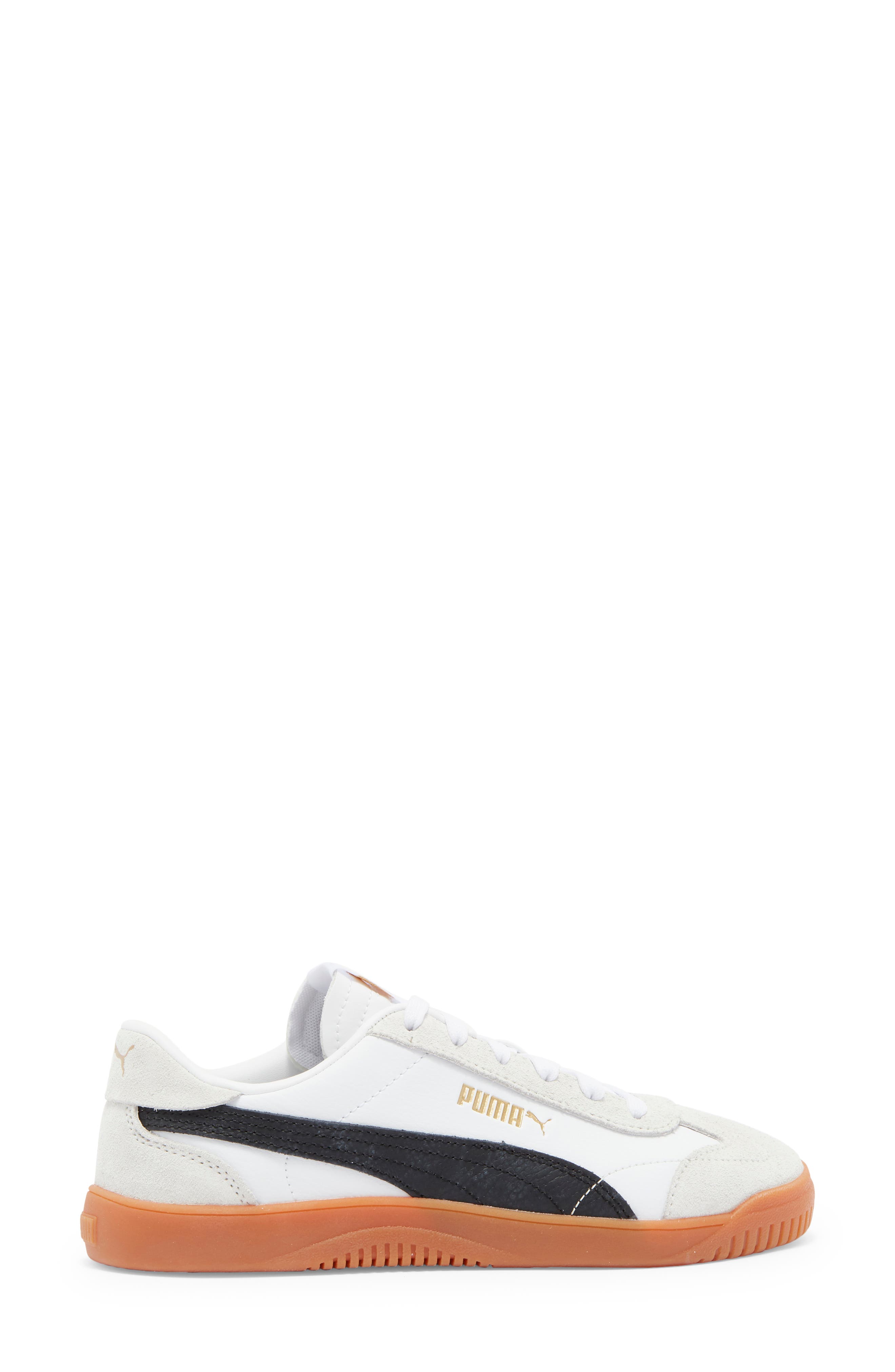 PUMA Club 5V5 Sneaker, Alternate, color, Puma White-Puma Black-Gray