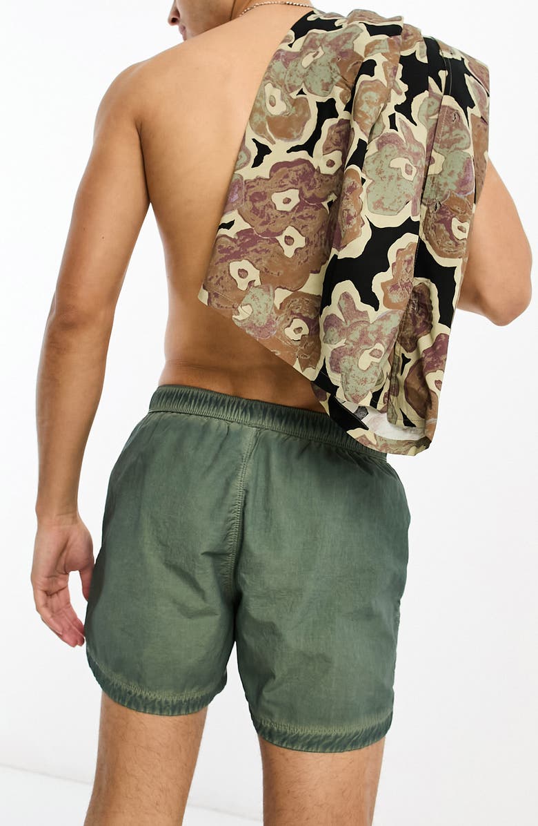 ASOS DESIGN Short Swim Trunks, Alternate, color,