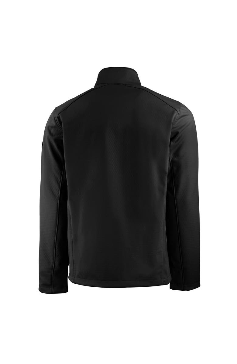 Cutter & Buck Men's Cutter & Buck Black Ivy League Evoke Eco Softshell Recycled Full-Zip Jacket, Alternate, color, Black