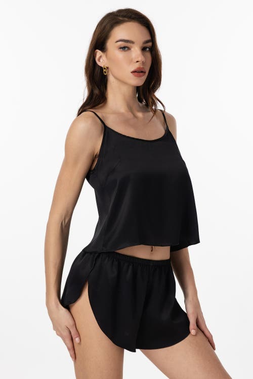 Shop Silksilky Adjustable Spaghetti Strap Pure Silk Camisole Set