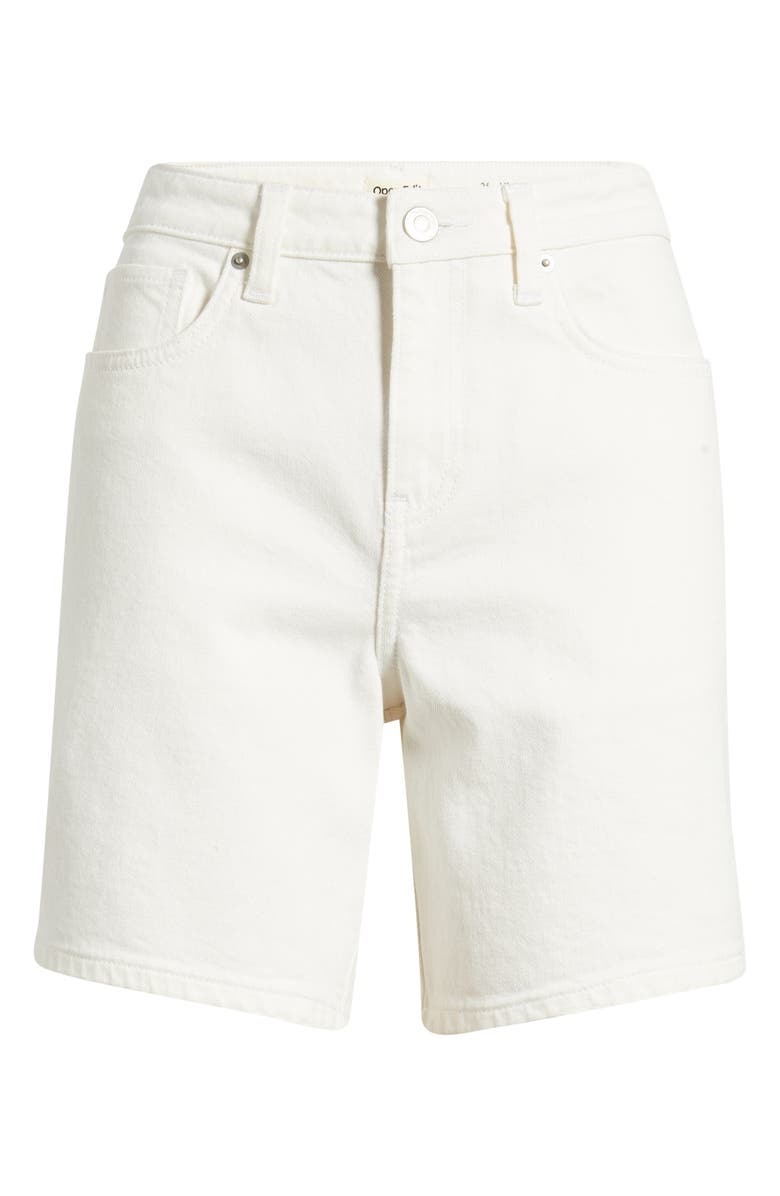 Open Edit Classic Denim Shorts, Alternate, color, Morgan Wash