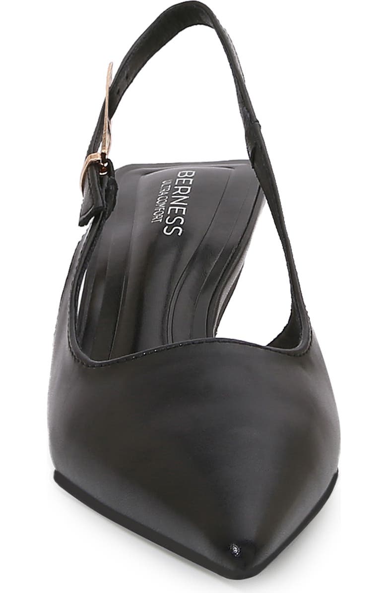 BERNESS Cassandra Kitten Heel Slingback Pump, Alternate, color, Black