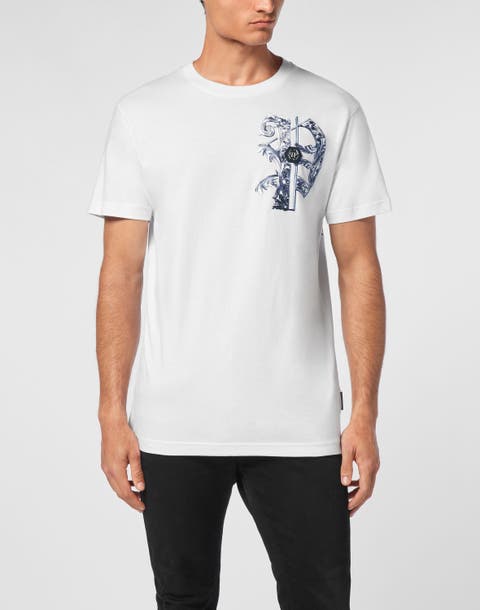 T-Shirt Round Neck Skull Men