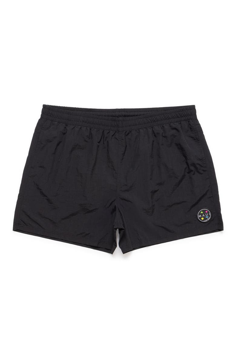 Party Rocker Volley Shorts, Main, color, BLACK