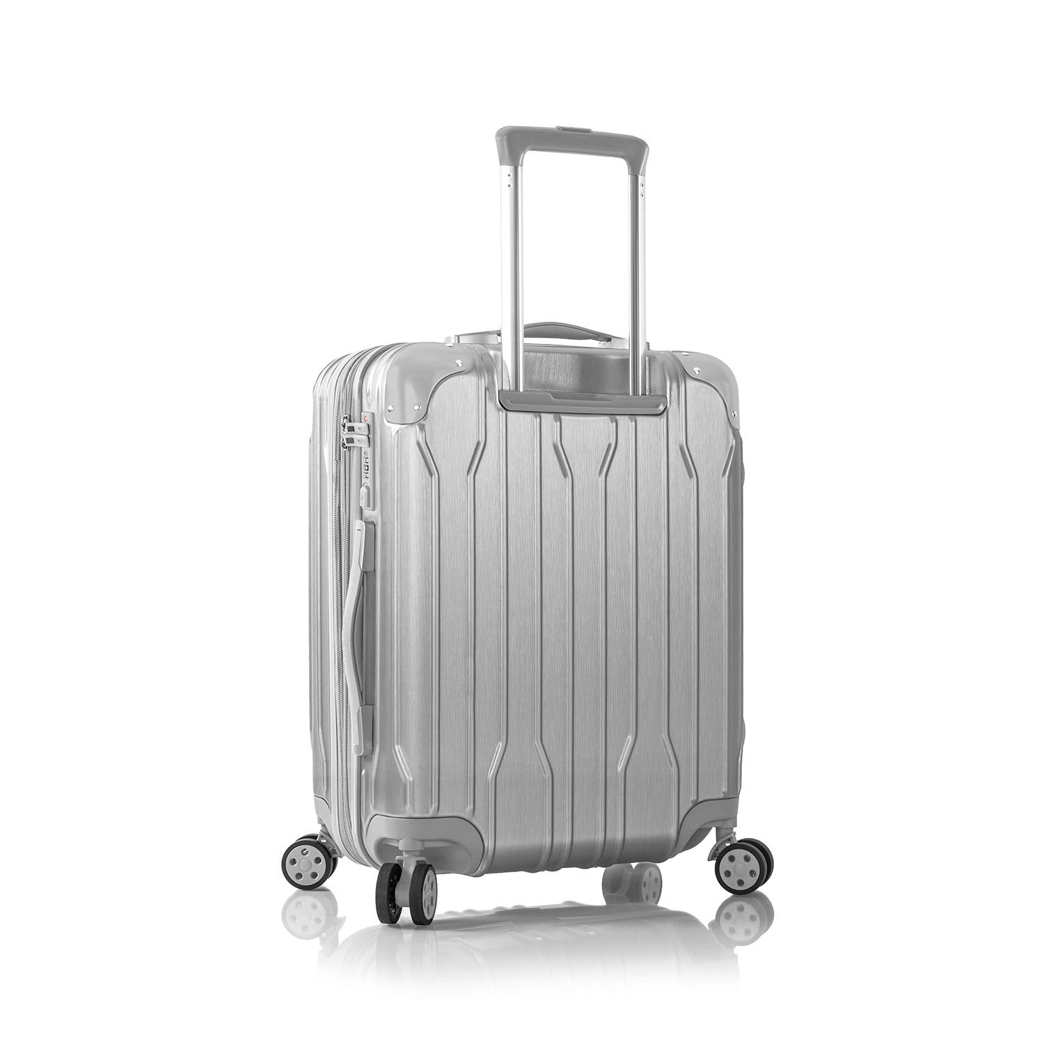 Heys Xtrak 21.5 Inch Carry-On Luggage, Alternate, color, Silver