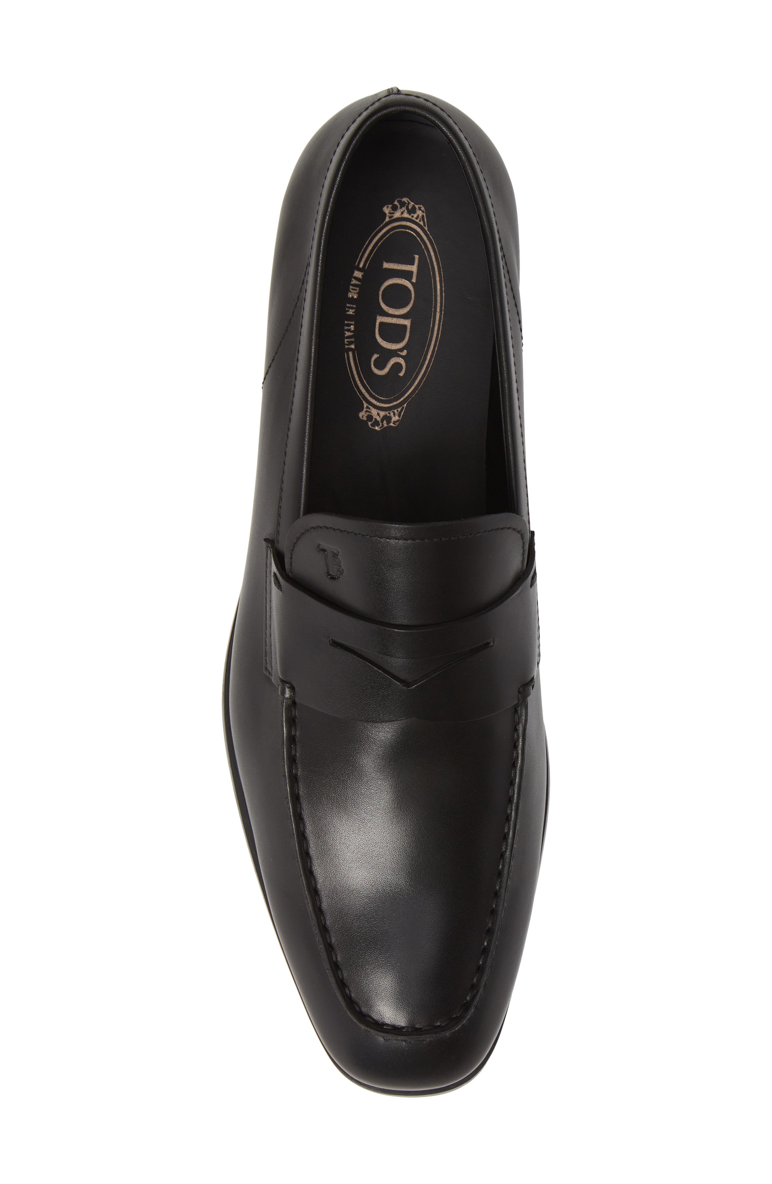 Penny Loafer, Alternate, color, BLACK