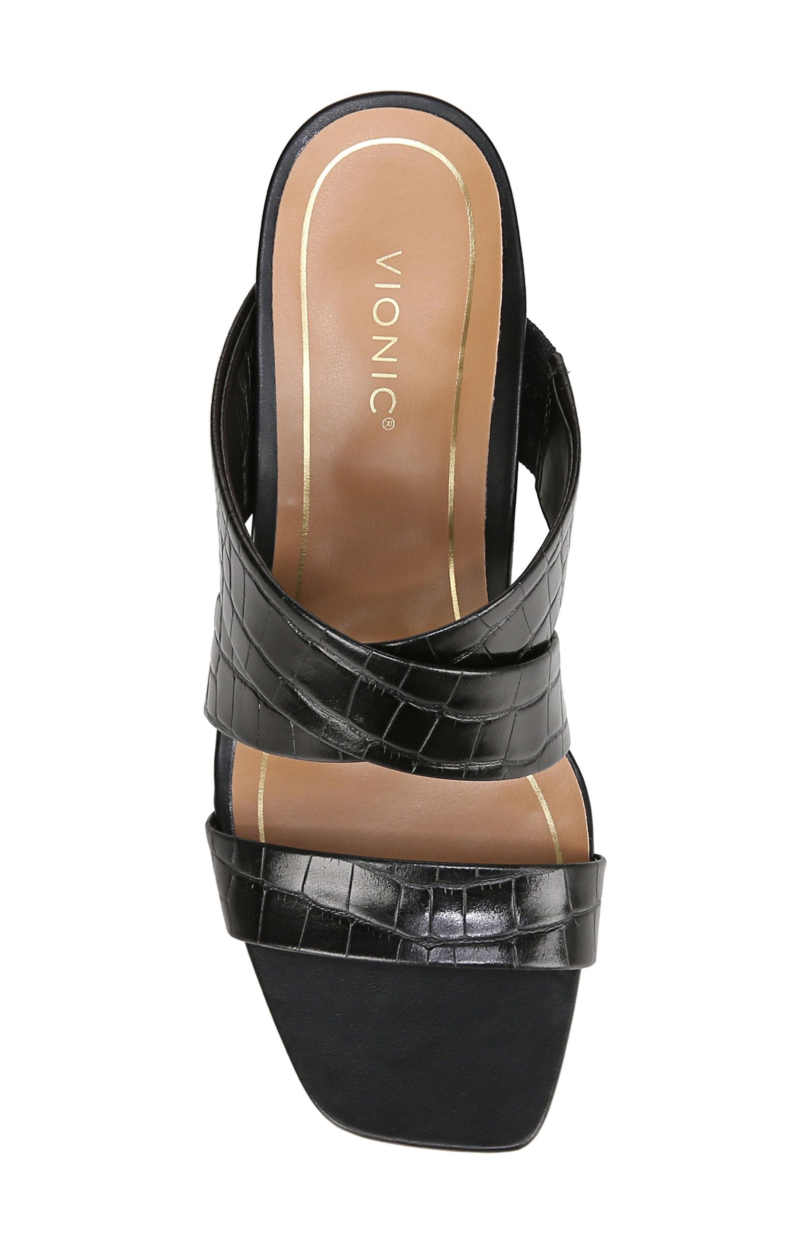 Vionic Merlot Sandal, Alternate, color, Black