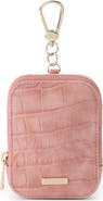 Brahmin Katelynn Croc Embossed Leather Coin Pouch