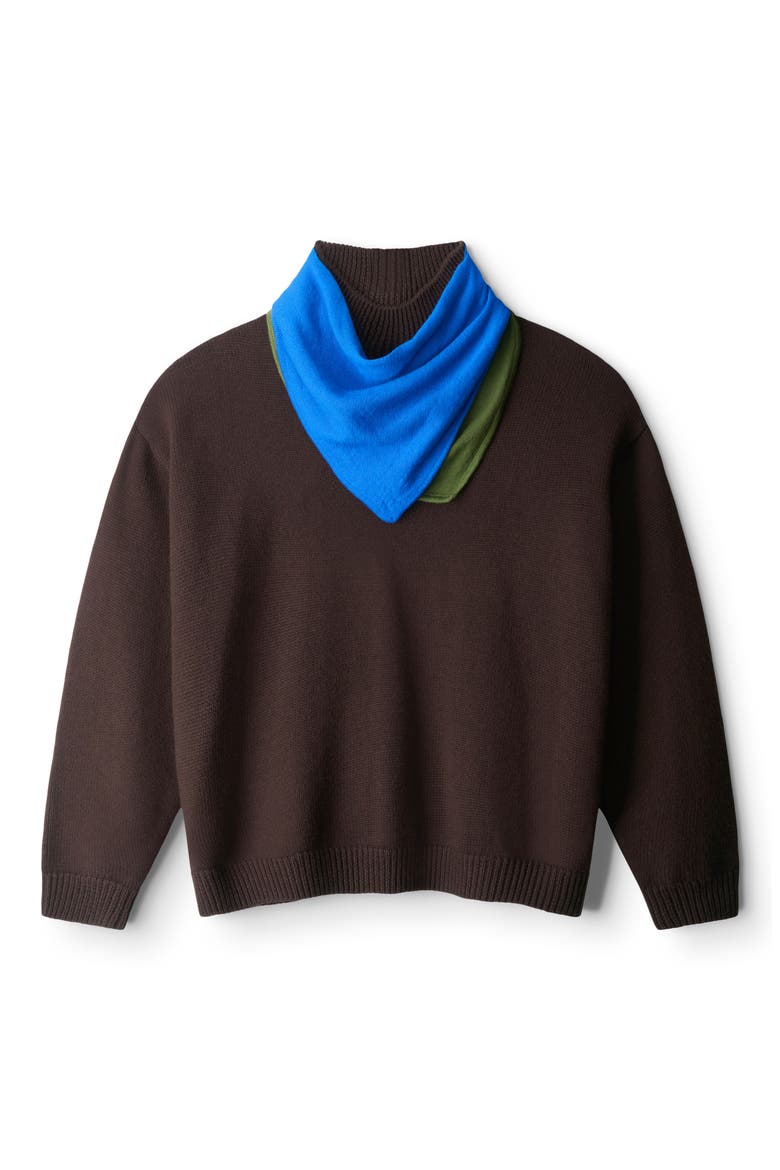 Winston Merino Wool Sweater, Alternate, color, EARTH MULTI