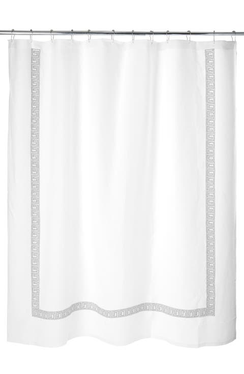 Ophelia Linen Shower Curtain