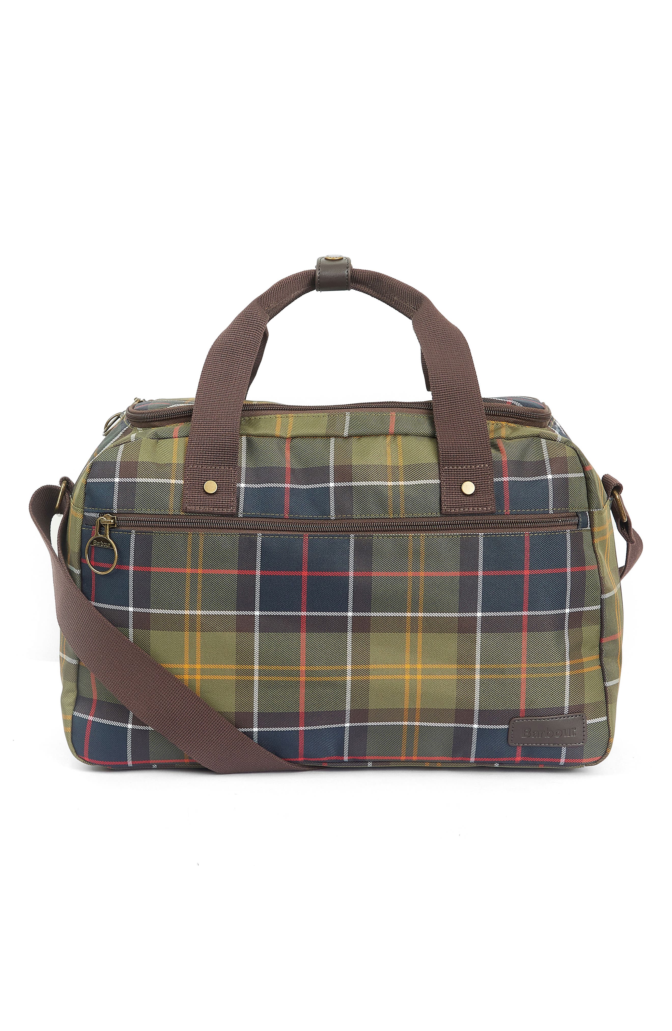 Barbour Torridon Tartan Flight Holdall Duffle Bag, Main, color, 