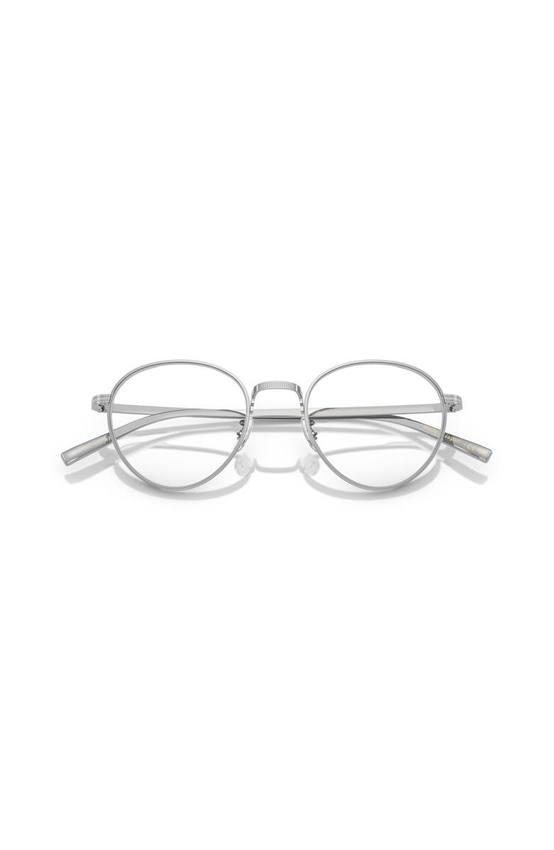 Oliver Peoples 49mm Phantos optical glasses, Alternate, color, Silver