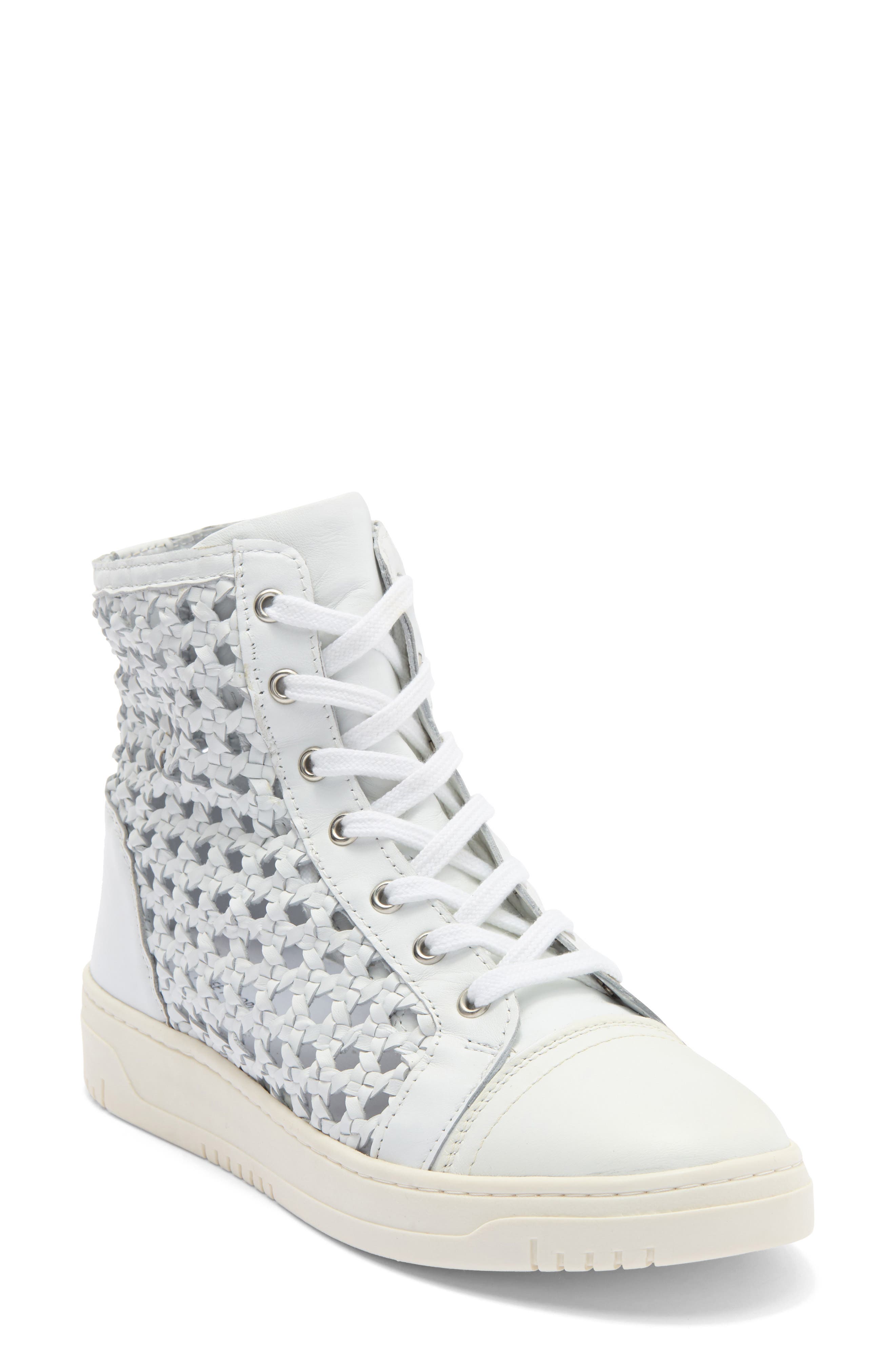 Free People Hayes High Top Sneaker, Main, color, Ivory