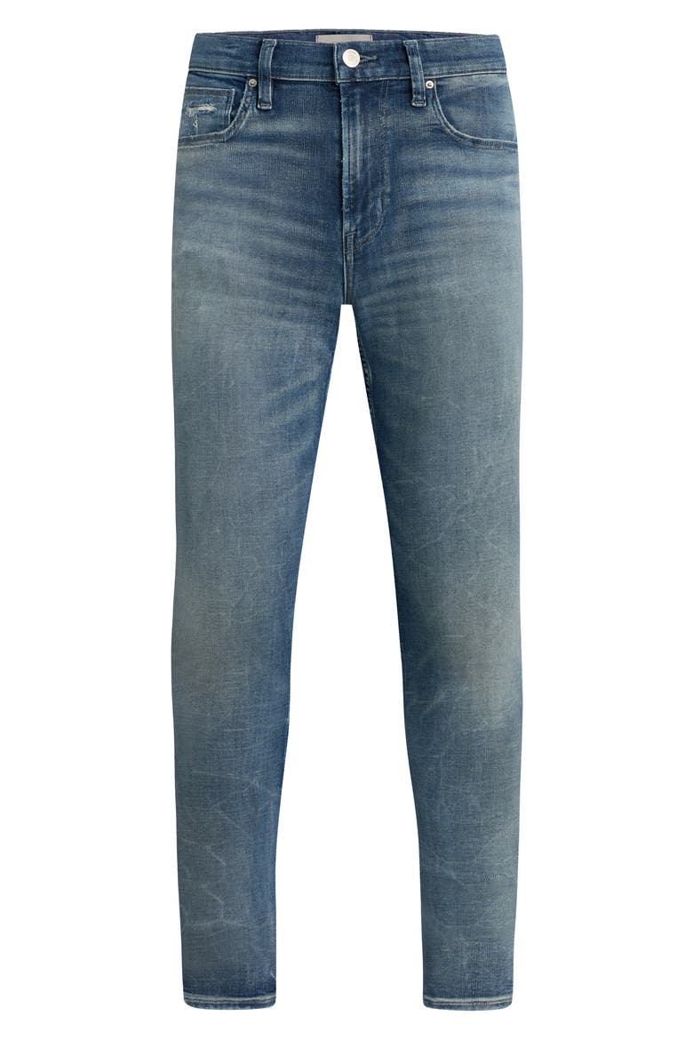 Zack Distressed Skinny Jeans, Alternate, color, DARK SHADOW