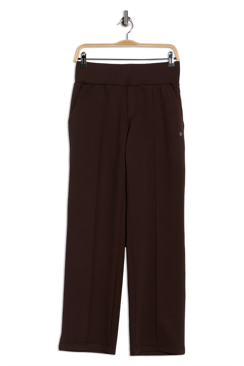 Pintuck Scuba Pants, Alternate, color, JAVA