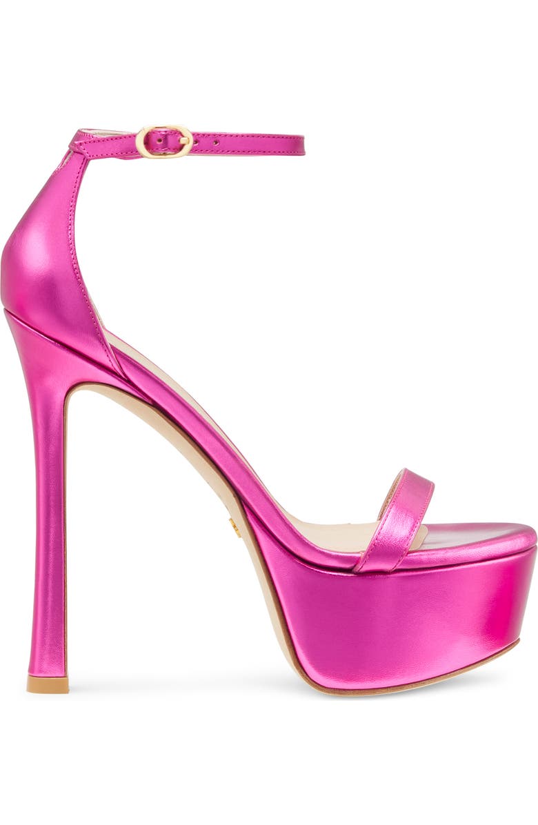Stuart Weitzman Nudistcurve Platform Sandal, Alternate, color,