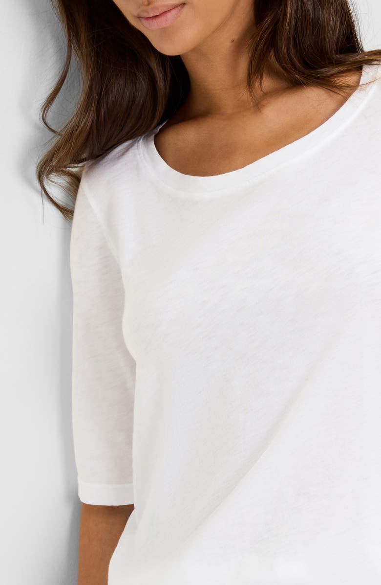 Michael Stars Swing Tee, Alternate, color, White