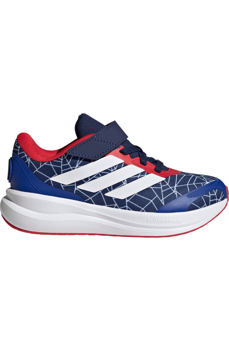 adidas Kids' Runfalcon Spider-Man Running Shoe, Alternate, color, Dark Blue/ White/ Pure Ruby