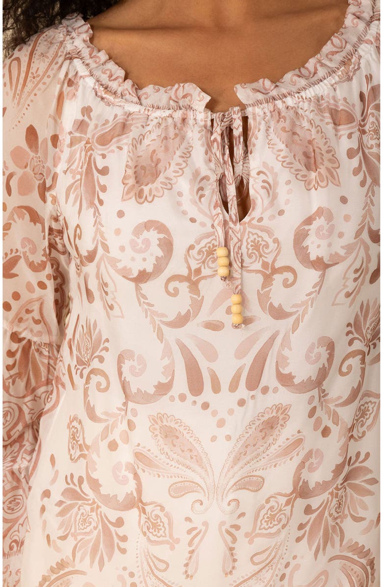 Hale Bob Myra Chiffon Top, Alternate, color,