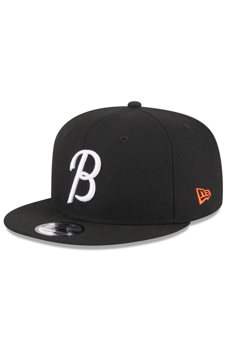 New Era Youth New Era Black Baltimore Orioles 2023 City Connect 9FIFTY Snapback Adjustable Hat, Main, color, 