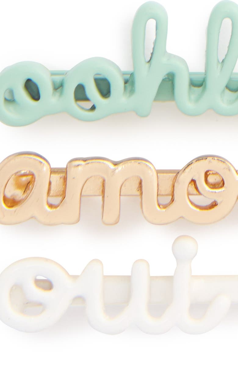 ban.do 'Girl Talk' Bobby Pins, Alternate, color, 