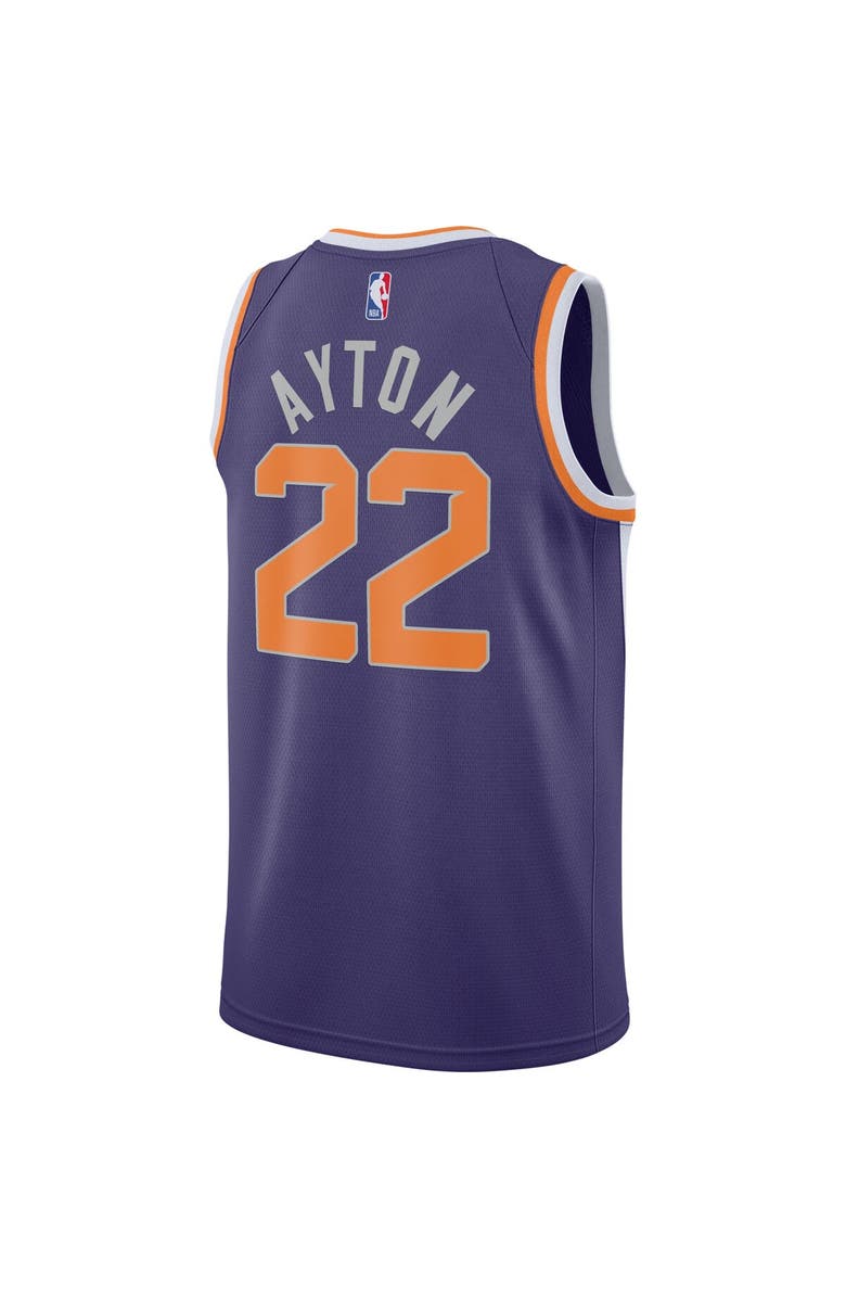 Nike Deandre Ayton Purple Phoenix Suns 2020/21 Swingman Player Jersey - Icon Edition, Alternate, color,