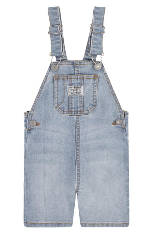 Levi's Denim Shortalls In Grain Of Salt